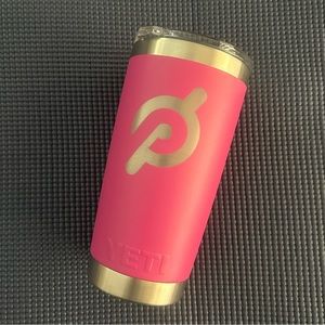 New Peloton x Yeti Prickly Pear Pink 20 oz Rambler